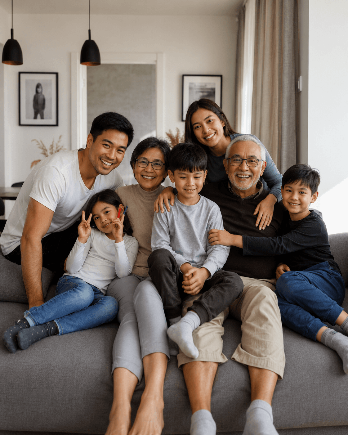 Family relationship DNA testing visual