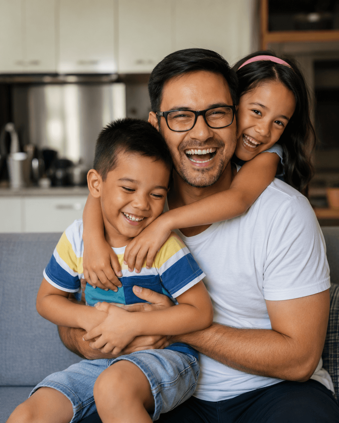 Family DNA testing visual